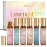 Salubrito: conjunto roll-on aceites esenciales para bienestar diario.