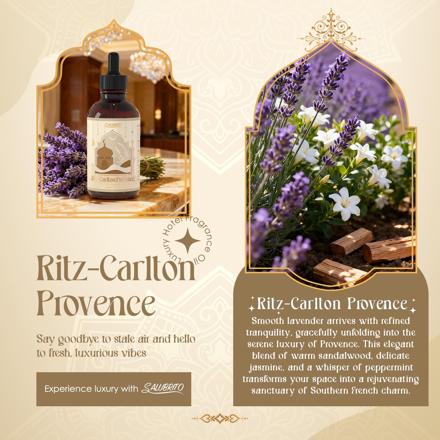 Difusor Salubrito con aroma Provence para crear ambiente