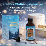 Salubrito Gingerbread: envase-regalo elegante para navidad.