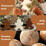 Salubrito Gingerbread: escena invernal para ambientar el hogar.