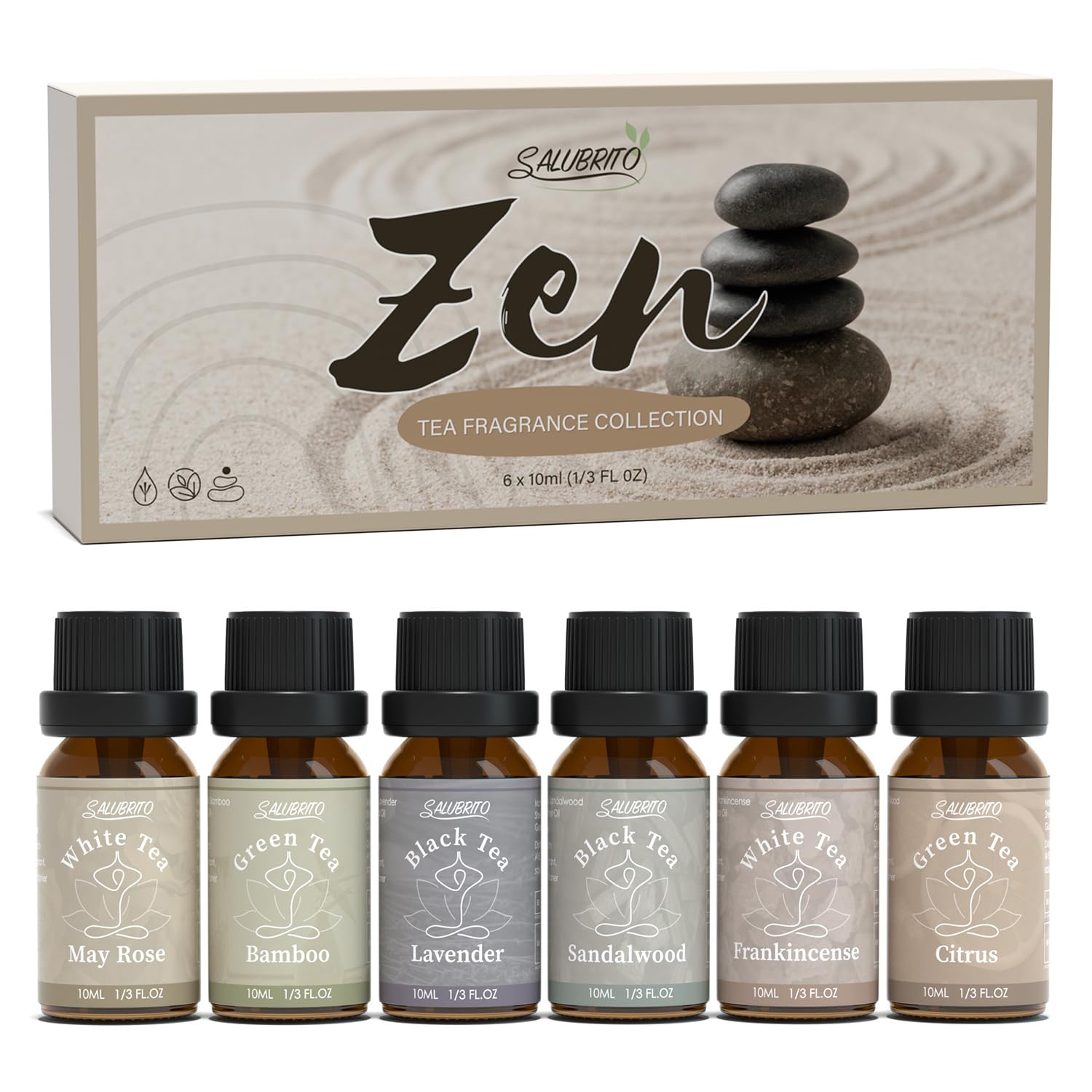 Salubrito Zen Set: difusor con fragancias calmantes para el hogar