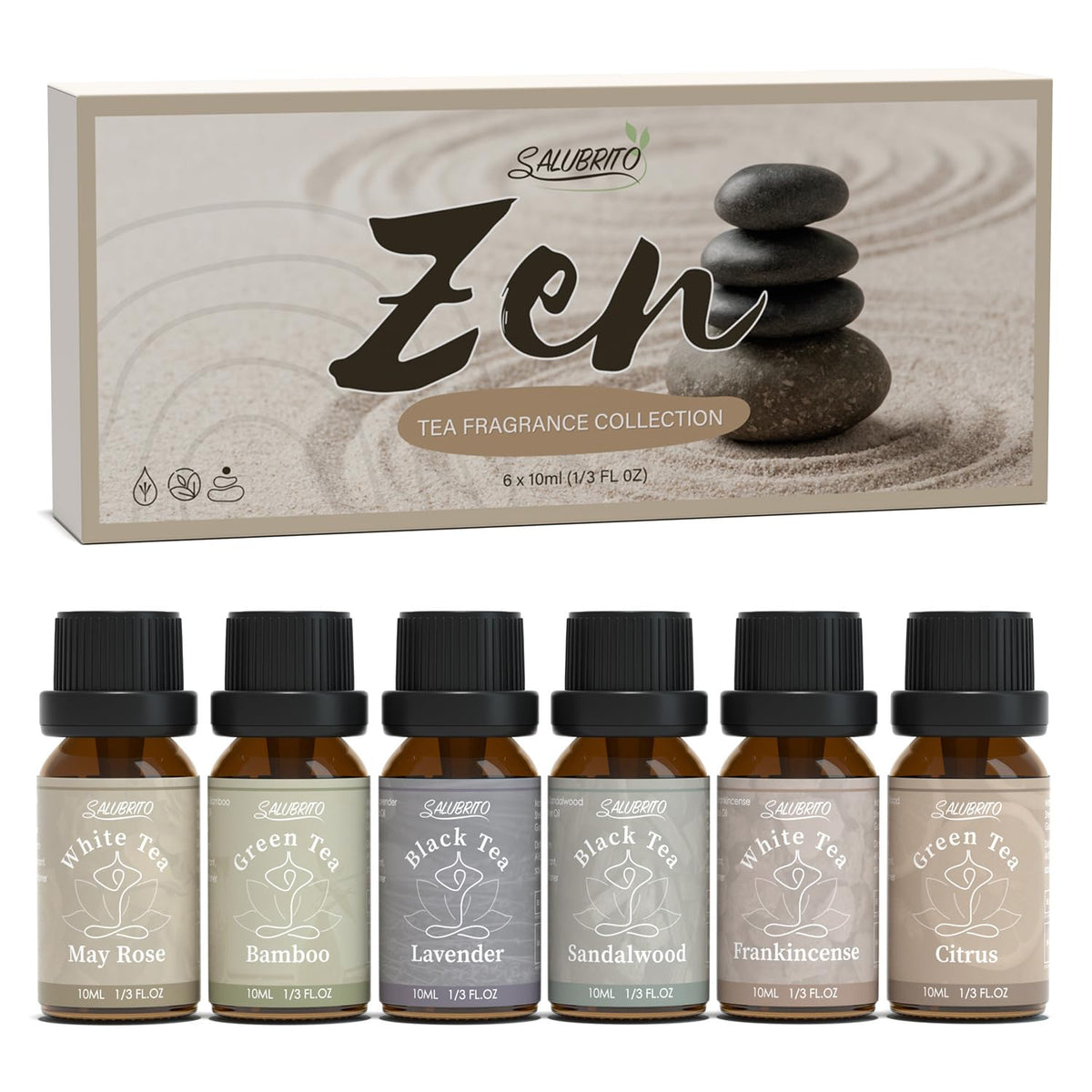 Salubrito Zen Set: difusor con fragancias calmantes para el hogar