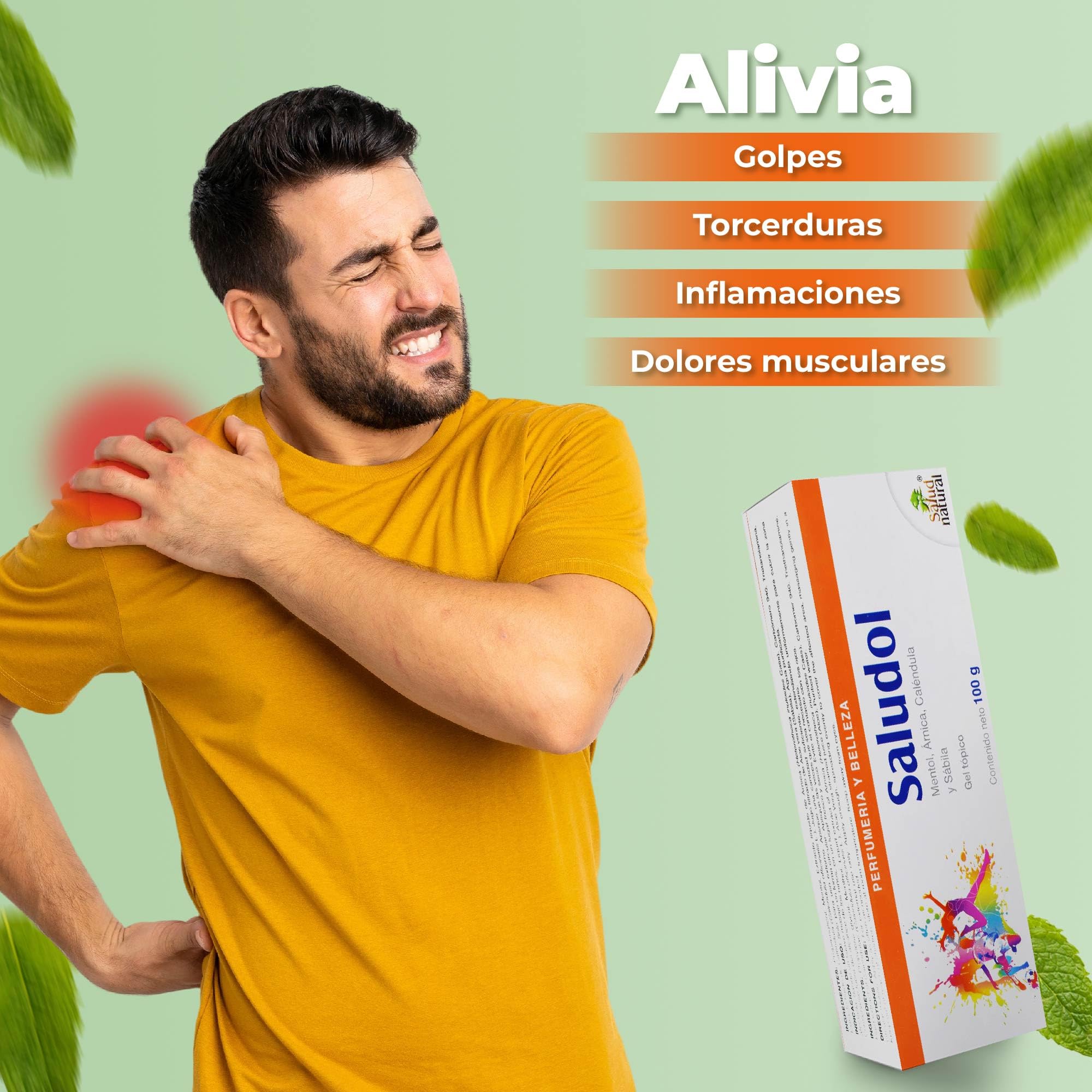Aplicación cómoda con la mano para Salud Natural.