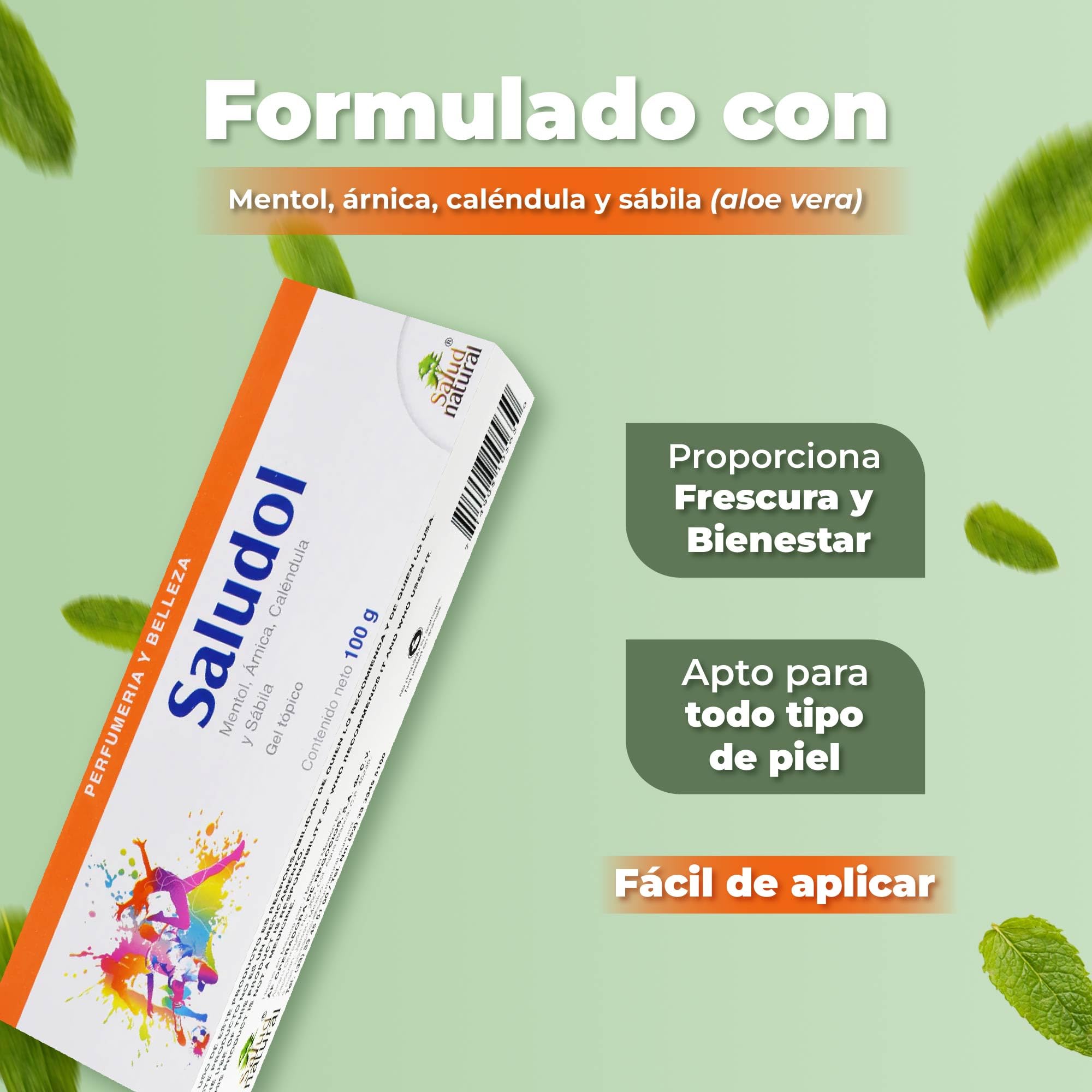 Salud Natural con aloe: hidratación suave para la piel.