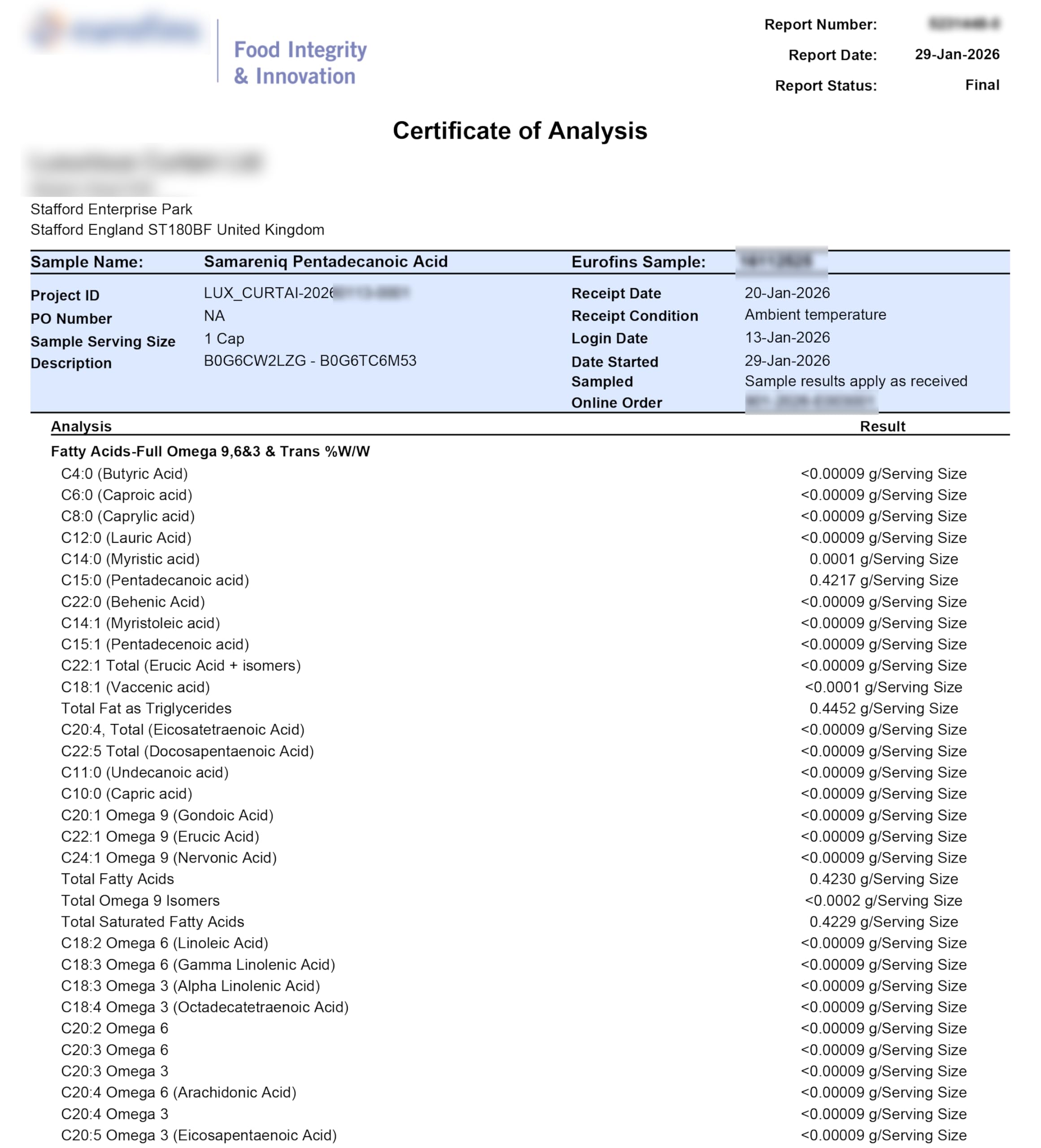Samareniq fabricado en eeuu: control de calidad y trazabilidad confiables.
