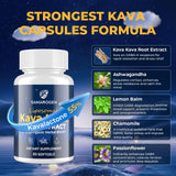 Capsulas Samarogen Kava, dosis diaria para consumo consciente y tranquilo.