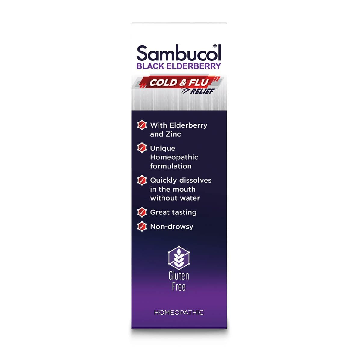 Sambucol ambiente hogar: caja y botella visibles para un ritual saludable.