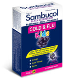 Sambucol Niños Chupables en frasco, apoyo a la inmunidad para resfriados.