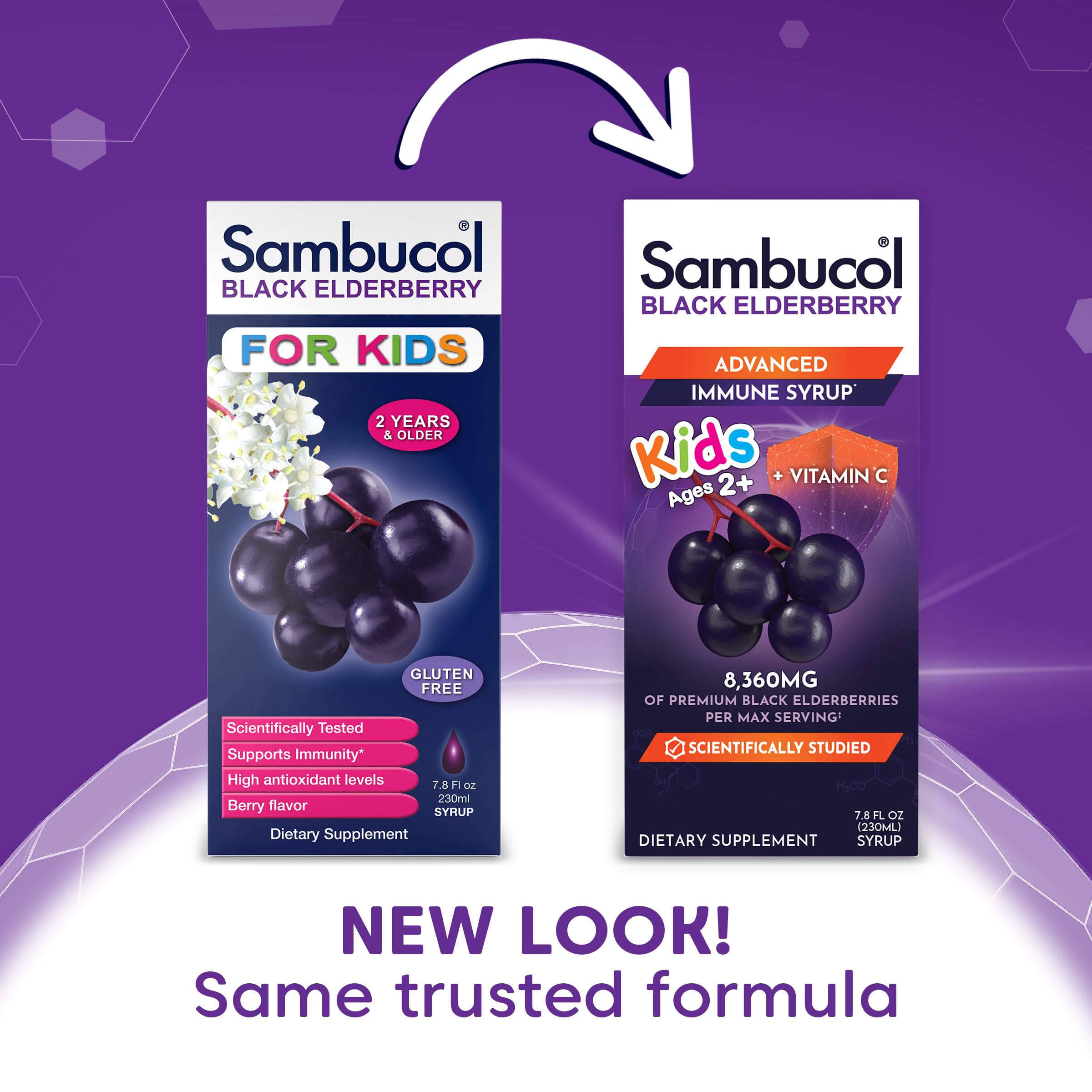 Sambucol Niños jarabe con goteo facilita dosis precisa
