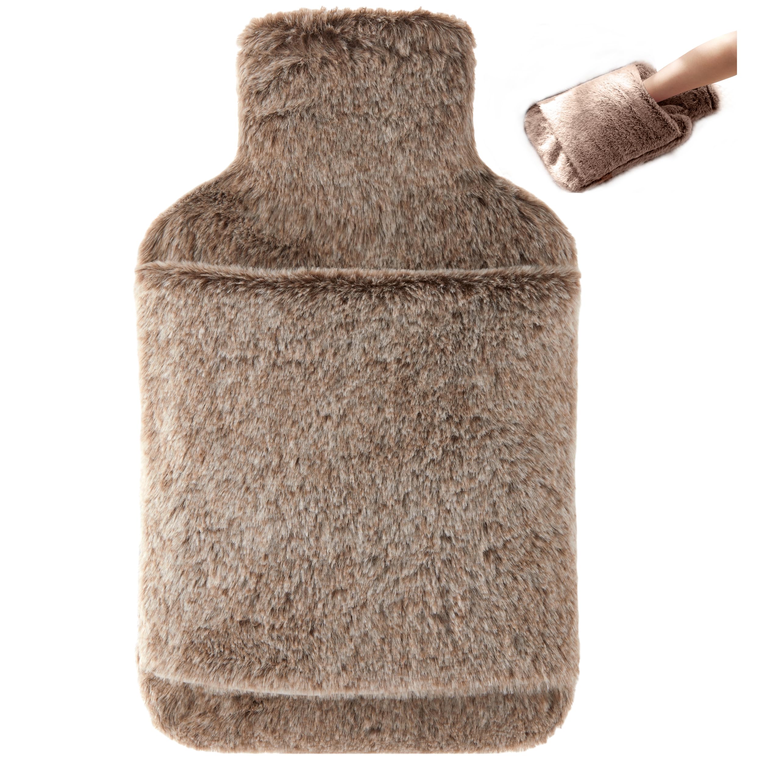 Botella samply 2L con boca ancha para rellenar fácilmente y calentar rápidamente.
