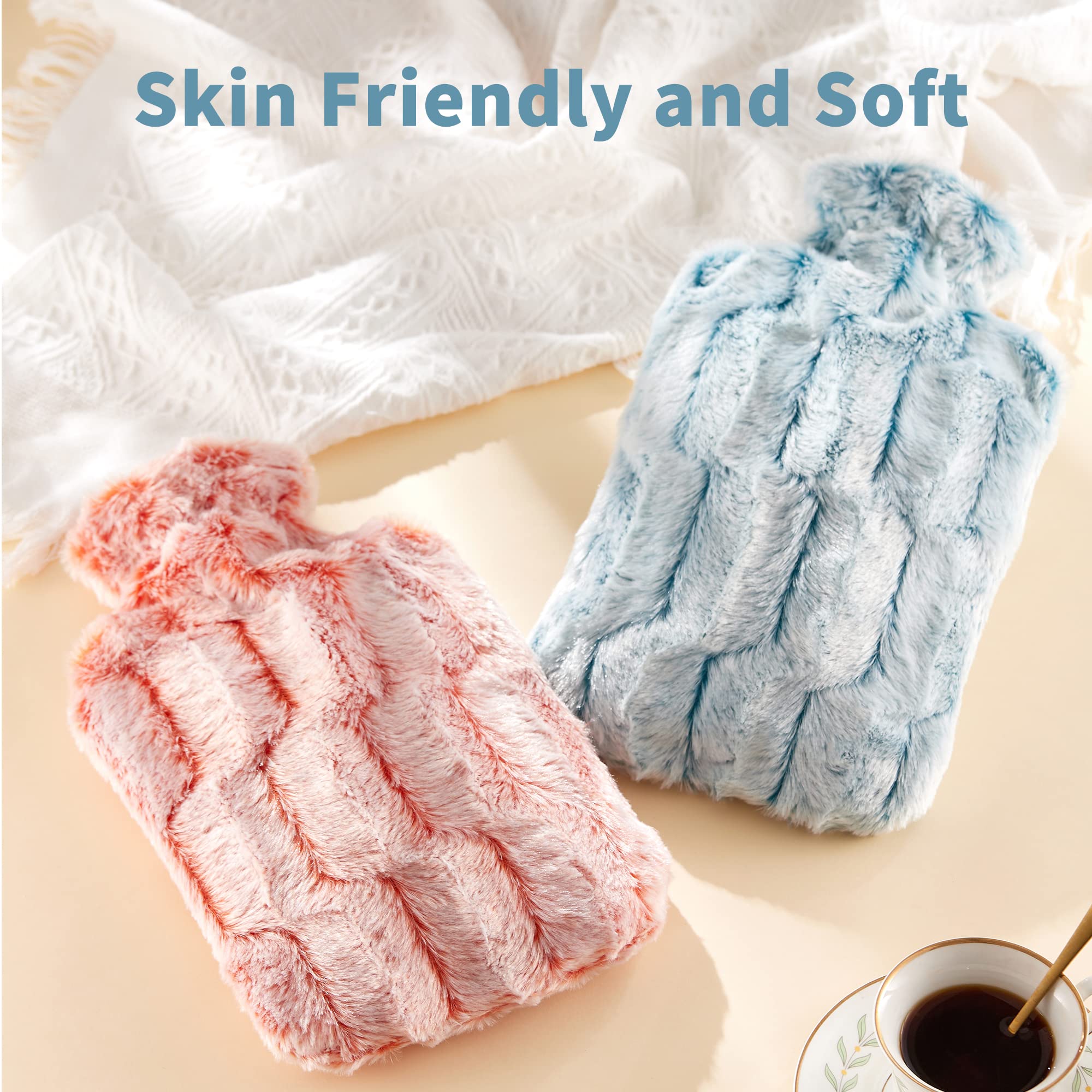 Funda peluda removible Samply suave y cálida para noches frías.