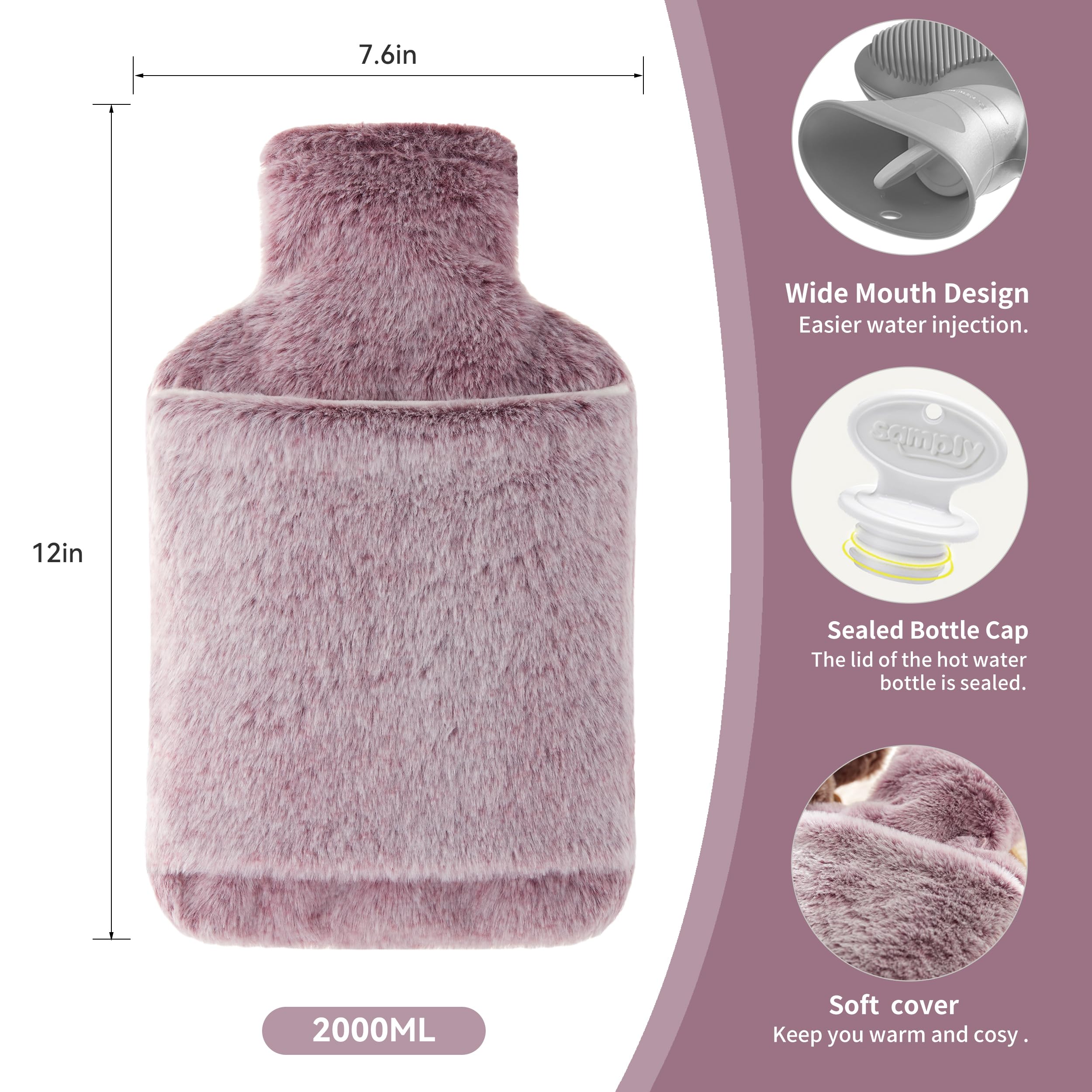Samply ideal para viajes invernales y camping, calor práctico.