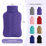 Samply funda-tejida morada con tacto suave y confort