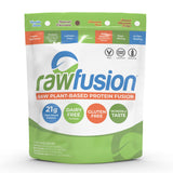 SAN Rawfusion bote 4lb, proteína vegetal chocolate natural, ideal para batidos diarios.