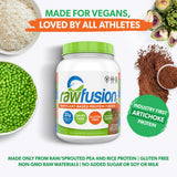 Proteína de arroz integral de SAN Rawfusion para nutrición limpia