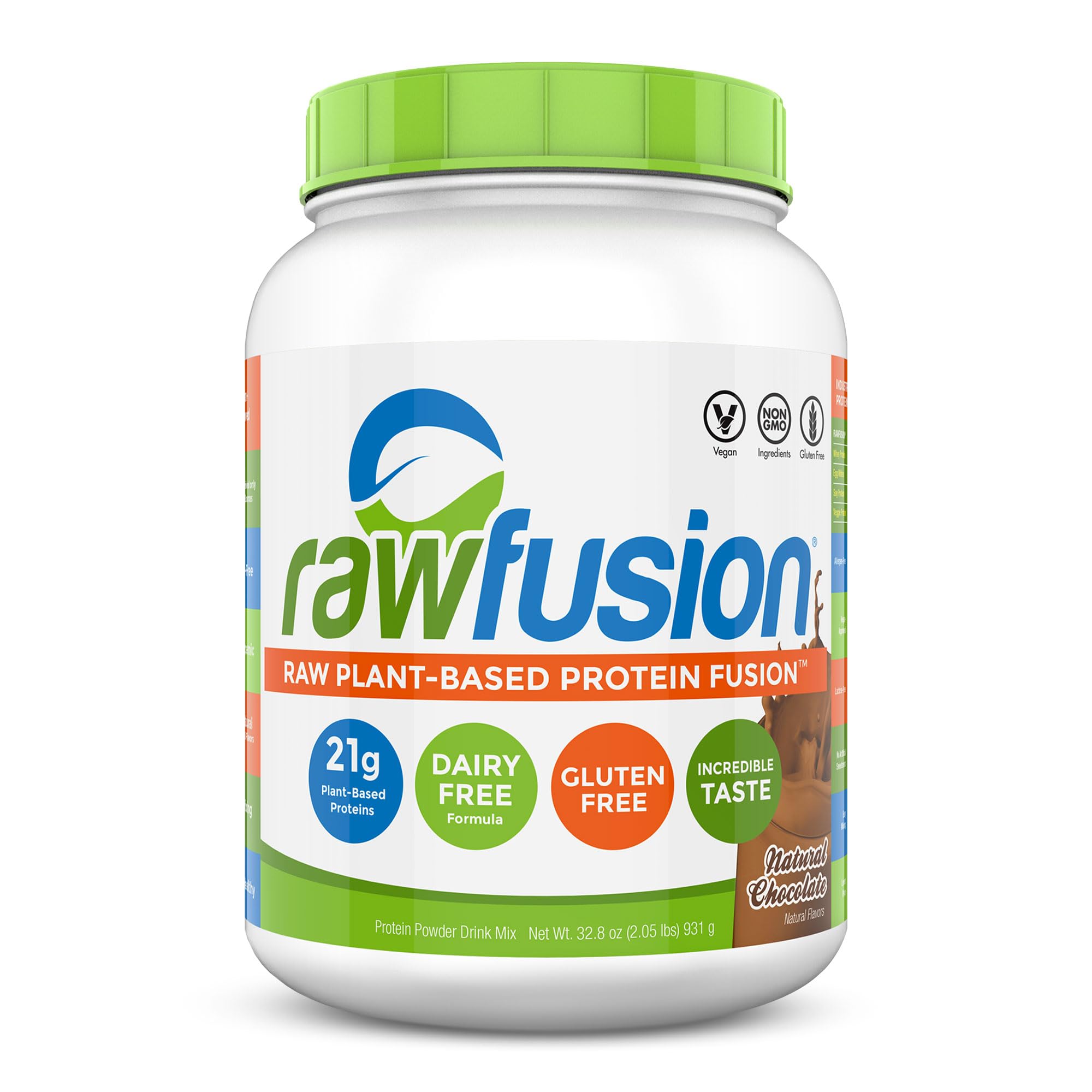 SAN Rawfusion en bote chocolate natural para batidos cremosos