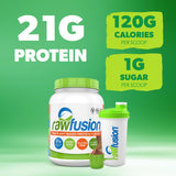 Batido cremoso de SAN Rawfusion con sabor chocolate natural