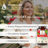 Cápsulas fáciles de tragar de Sana Herbal Artery Plaque Formula, uso diario