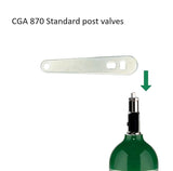 Sandhill Tools compatibilidad CGA-870 con válvulas estándar, opción de ajuste