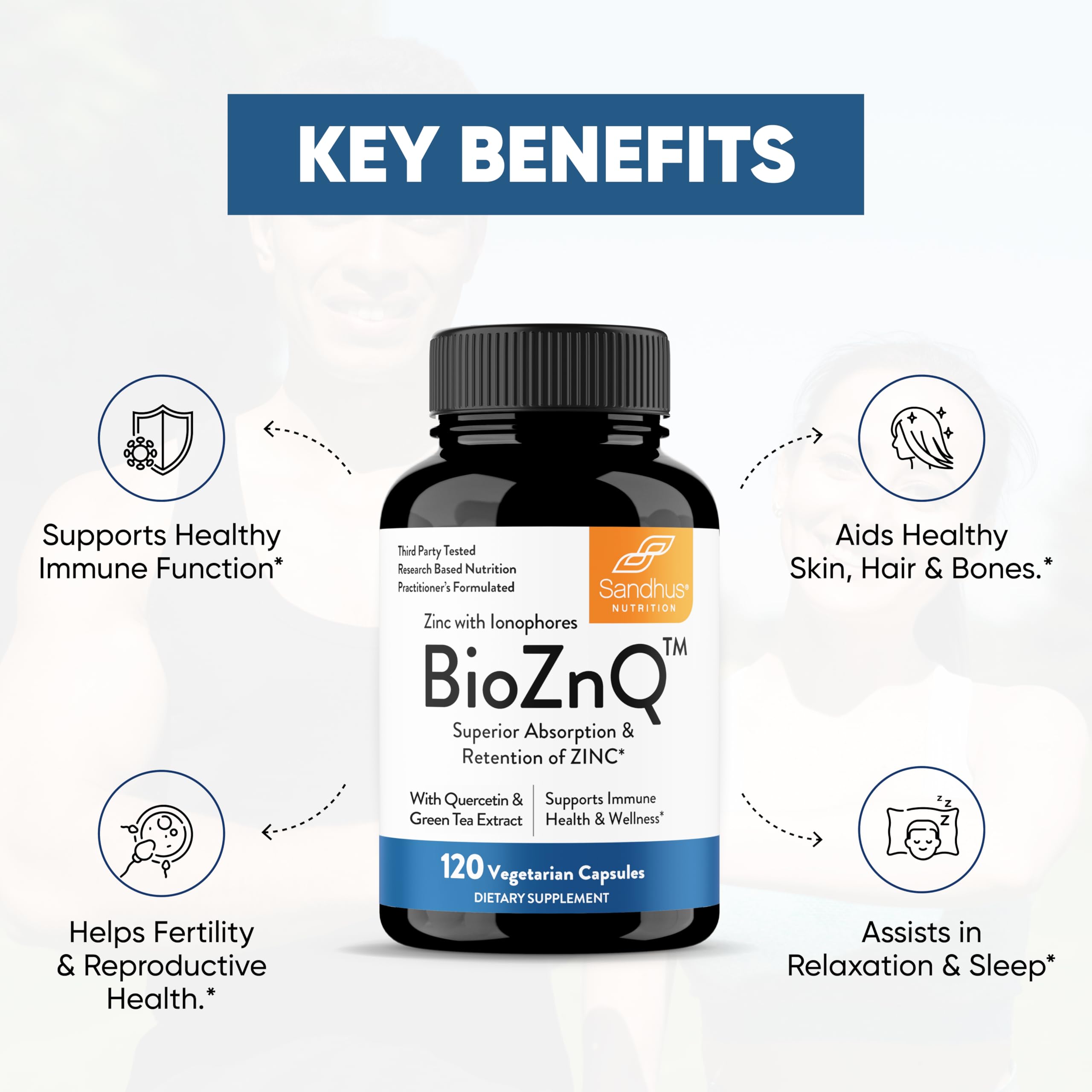 Pruebas de terceros garantizan pureza y potencia de BioZnq.
