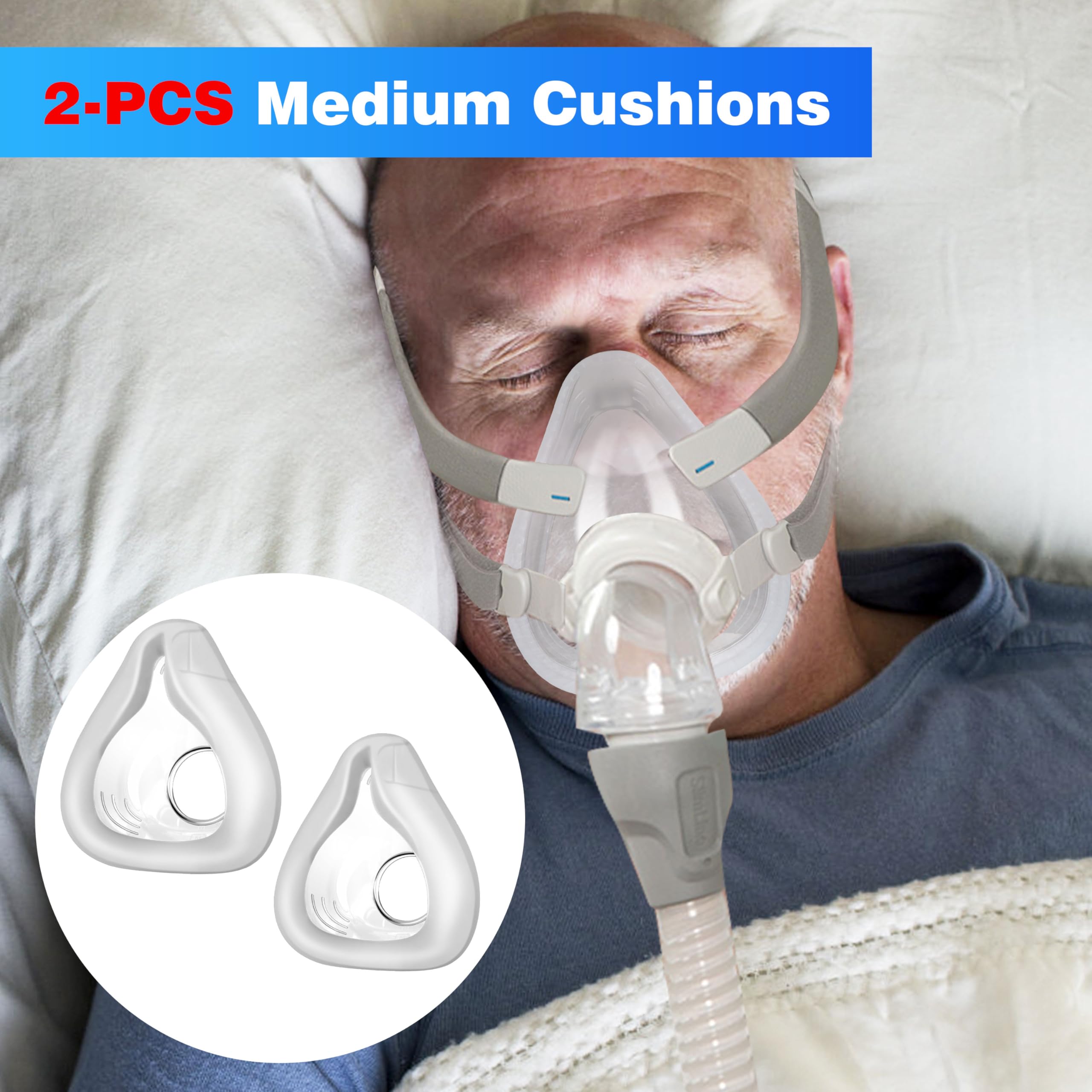 Ajuste consistente con AirFit F20 para noches tranquilas.