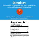 Sanhelios Curbita aceite calabaza ingredientes: aceite de semilla de alta pureza