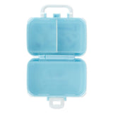 SANRIO estuche azul arándano detalle, color suave para uso diario.
