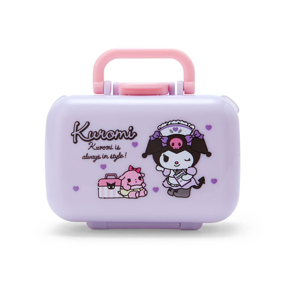 SANRIO Kuromi caso-pastillas compacto: orden y portabilidad para uso diario