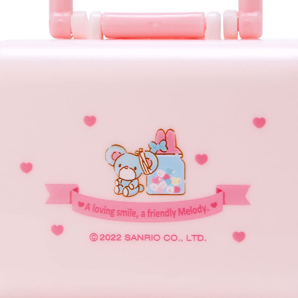 SANRIO My Melody estuche con interior claro para encontrar píldoras.