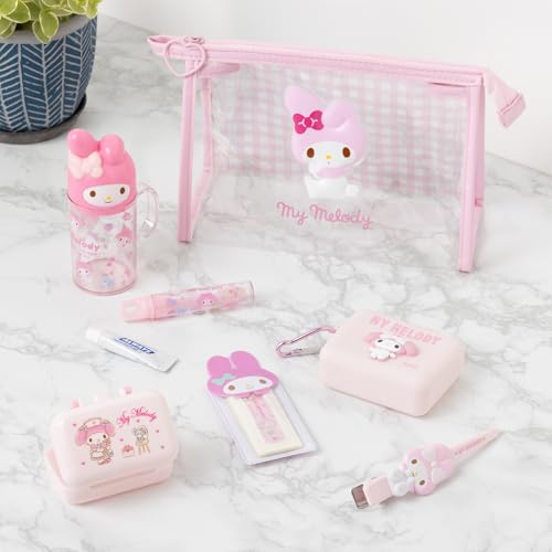 SANRIO My Melody estuche con tres compartimentos para separar píldoras.
