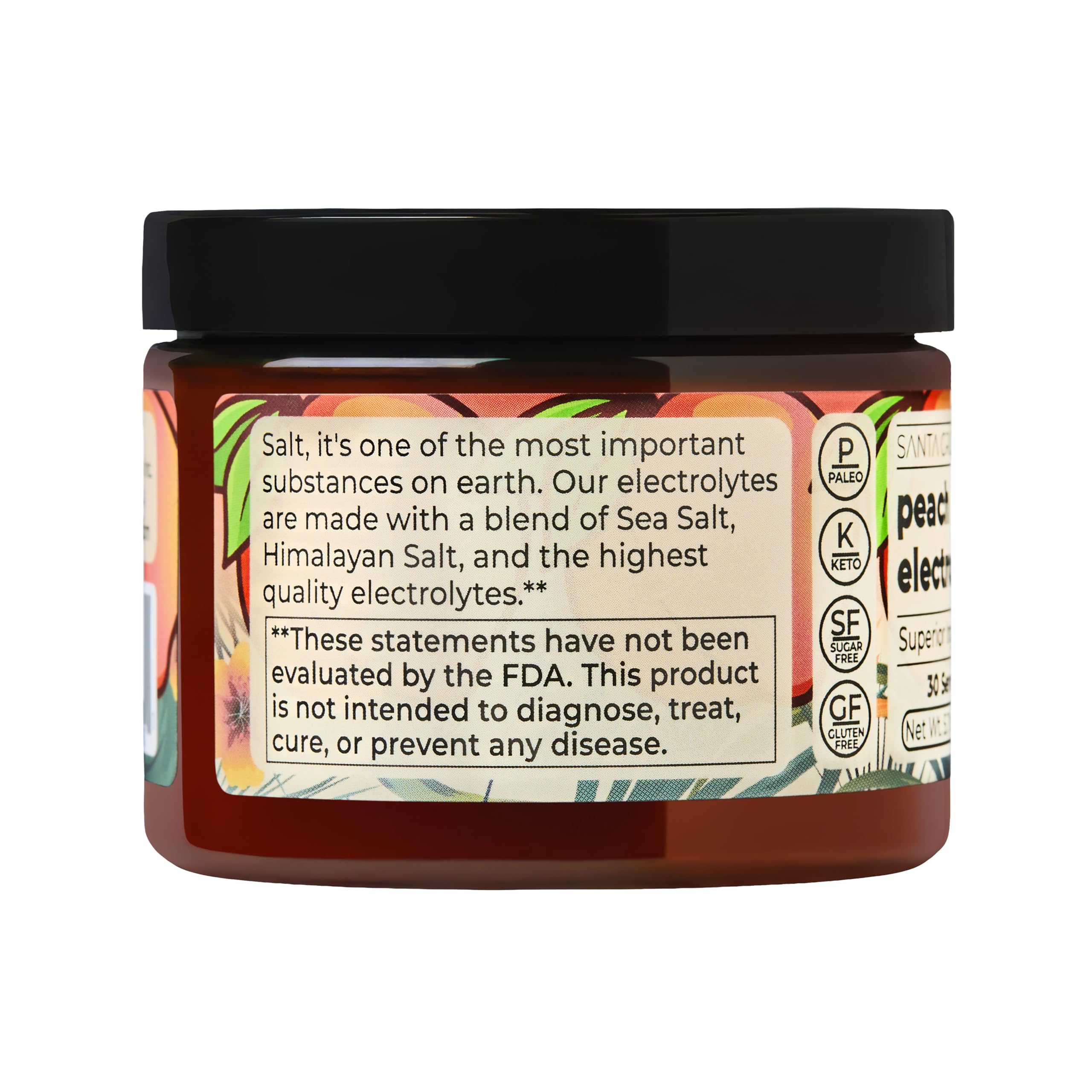 Variedad de sabores naturales de Santa Cruz Paleo Electrolyte Powder