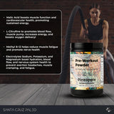 Santa Cruz Paleo L-Citrulina 6g, apoyo para hidratación y rendimiento antes del entrenamiento.