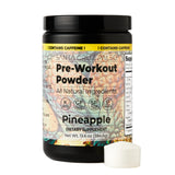 Santa Cruz Paleo Pre-entrenamiento cafeinado, sabor piña, energía para entrenamientos.