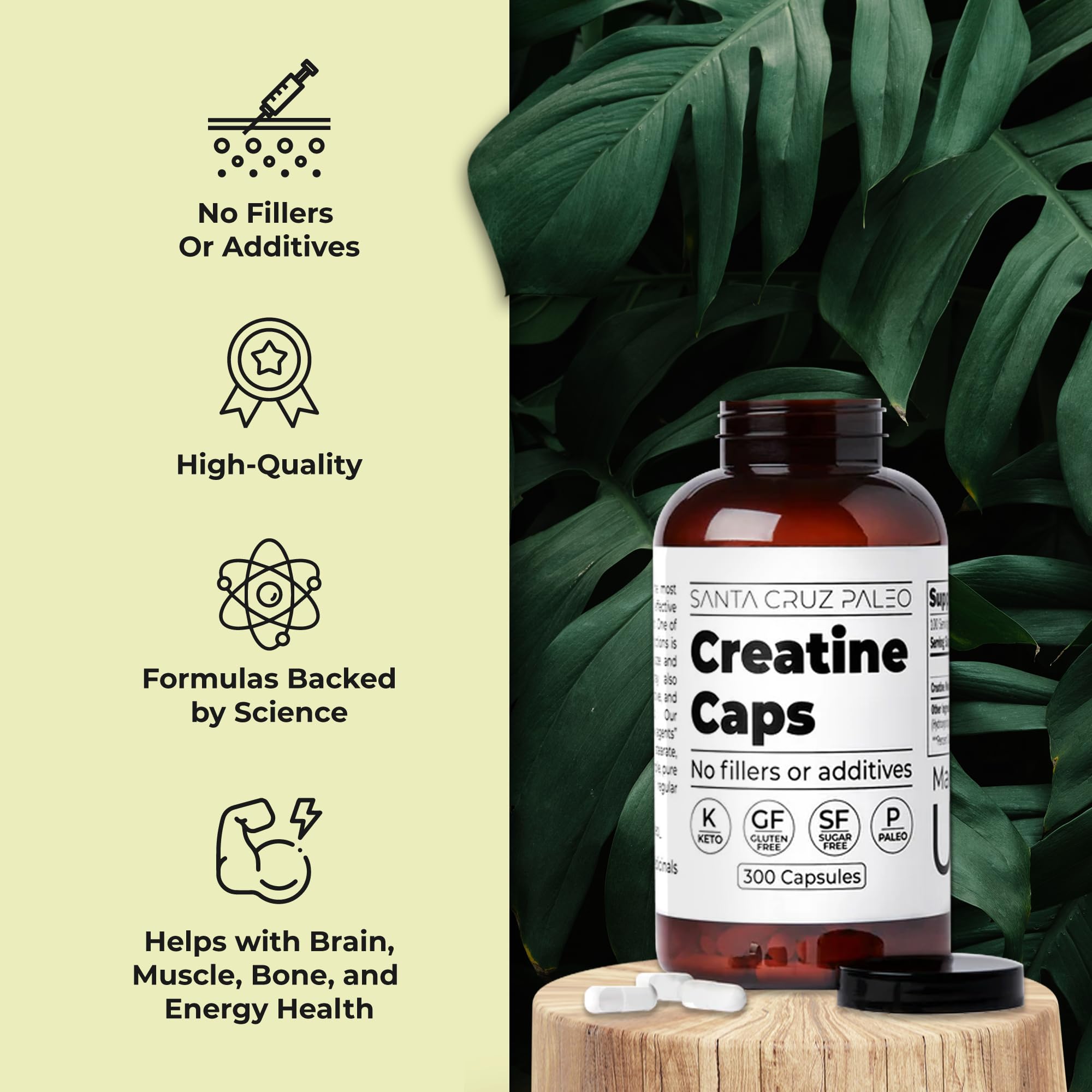 Apoyo a la recuperación post-entrenamiento con creatina de Santa Cruz Paleo