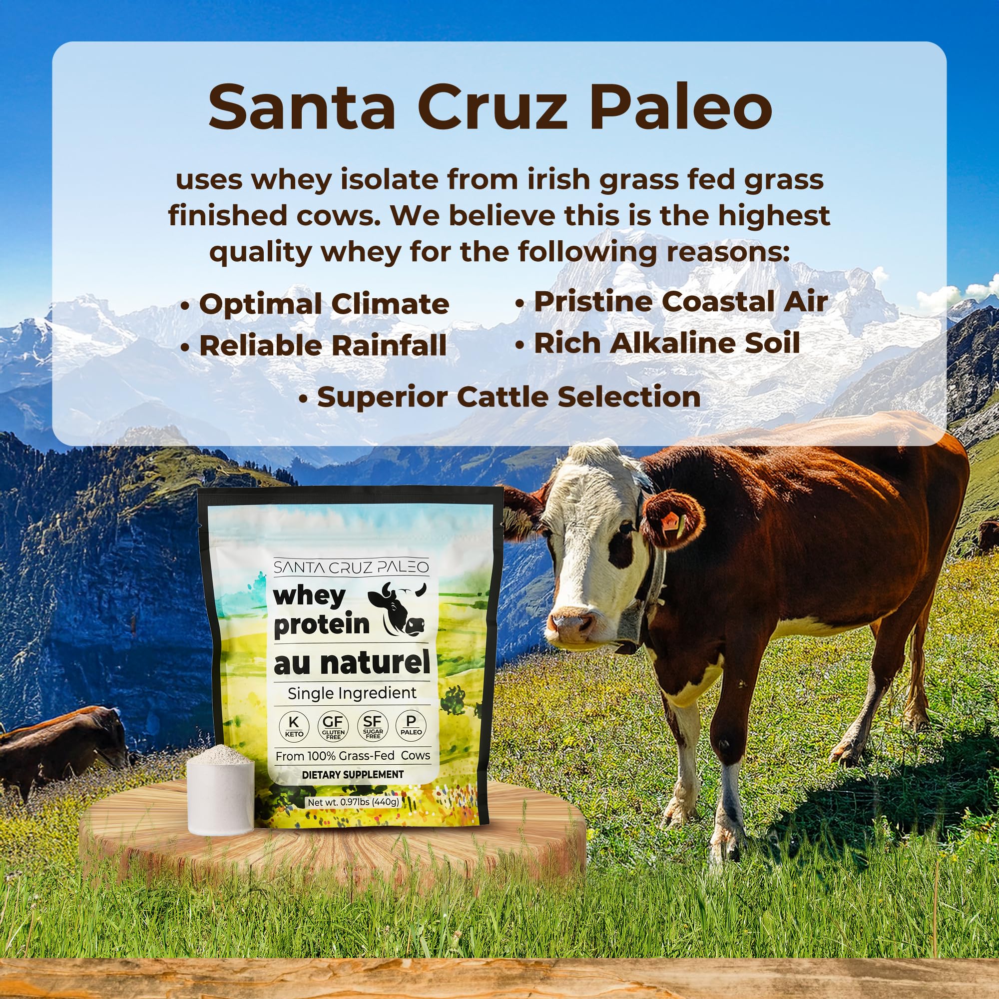 Uso post-entrenamiento con Santa Cruz Paleo Proteína de Suero Aislado