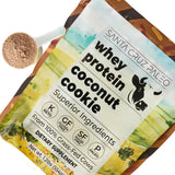Santa Cruz Paleo Whey Coco Galleta, desayuno rápido con leche para energía diaria.