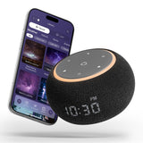 Santebee Luna Pro, alarma dual para despertar suave y control cómodo.