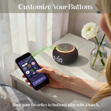 Santebee Luna Pro, rutinas personalizadas de sonido y luz para dormir o estudiar.
