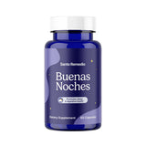 Santo Remedio Buenas Noches en botella para rutina nocturna tranquila.