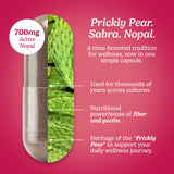 Etiqueta frontal de Santo Remedio Nopal, fácil de identificar.
