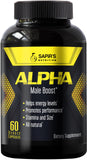 Sapirs Nutrition Alpha Booster: caja visible para energía sostenida
