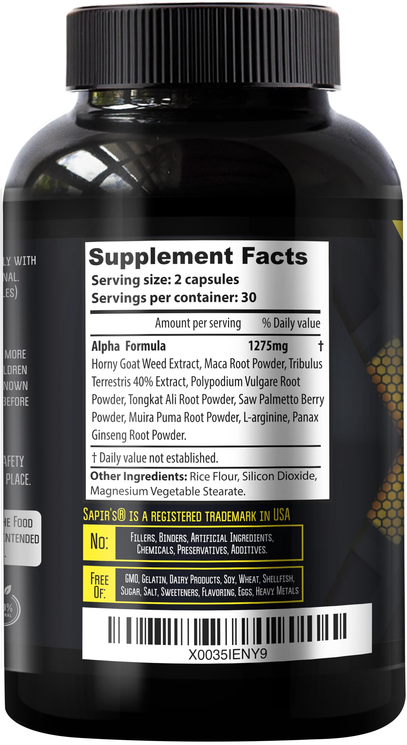 Sapirs Nutrition Alpha Booster: presentación lista para uso diario