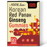 Sapotax Gomitas Panax Rojo Coreano para llevar en cualquier lugar