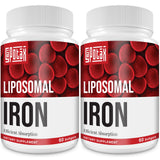 Sapotax Liposomal Fe frasco frontal para toma diaria.