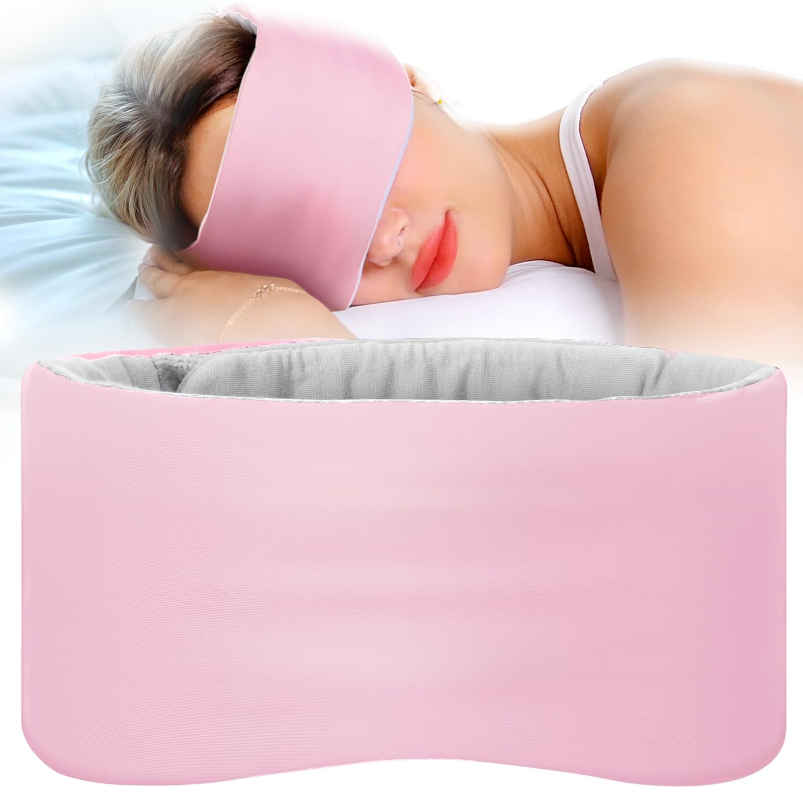 SARISUN máscara para dormir bloquea la luz para un descanso profundo.