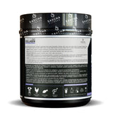 SASCHA FITNESS Colágeno en polvo con dosificador chocolate, ideal para huesos y articulaciones.