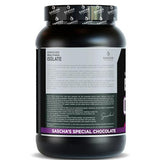 SASCHA FITNESS Hydrolyzed Whey Protein: batido en taza con sabor chocolate