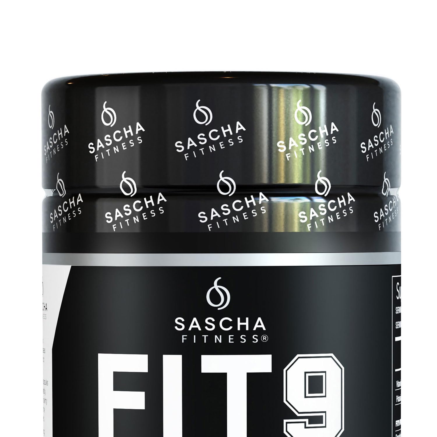 Ingredientes clave de Sascha Fitness en fórmula natural.