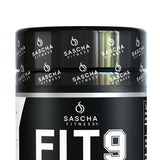 Ingredientes clave de Sascha Fitness en fórmula natural.