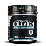 Péptidos de colágeno hidrolizados SASCHA FITNESS en envase para piel y cabello